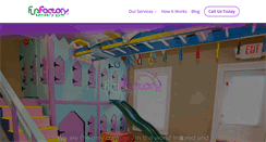 Desktop Screenshot of funfactorysensorygym.com